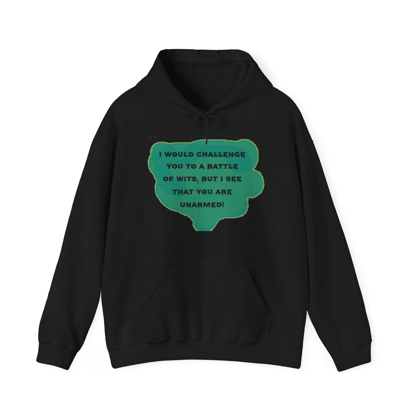 Funny Battle of Wits Unisex Hoodie